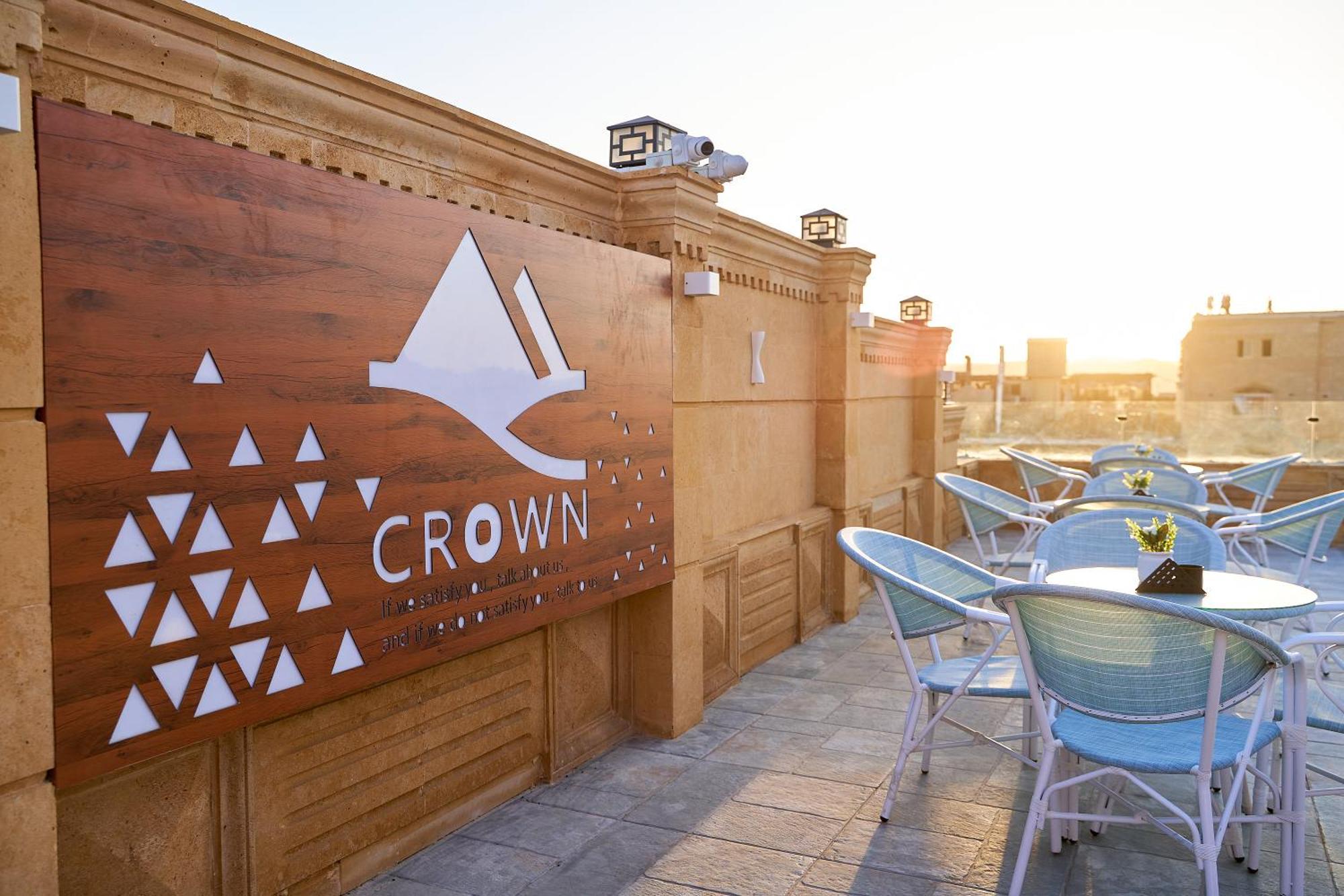 Crown Pyramids View Hotel Giza Eksteriør billede