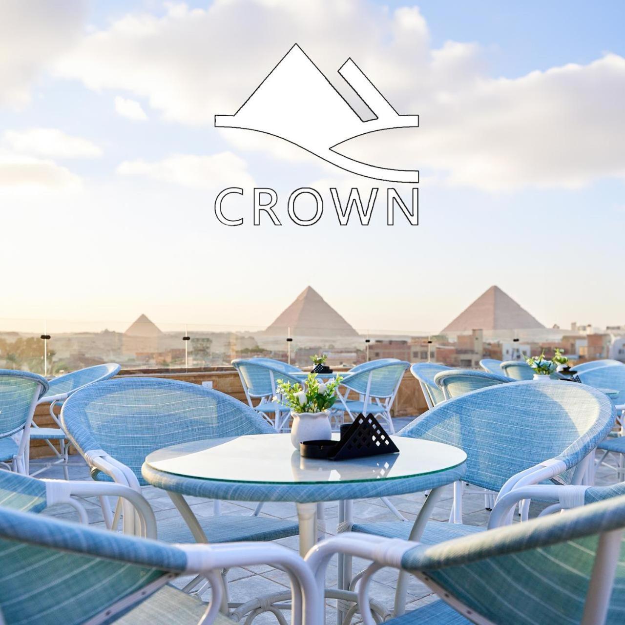 Crown Pyramids View Hotel Giza Eksteriør billede